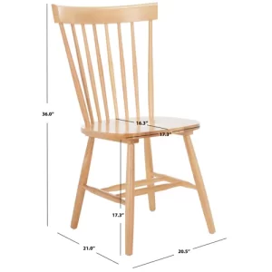 Matanna Solid Wood Windsor Back Side Chair