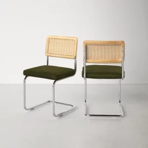 Walsh Velvet Solid Back Side Chair
